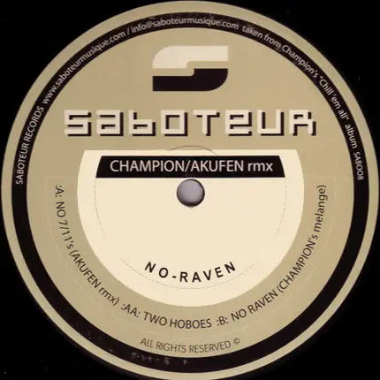 Champion - No Raven