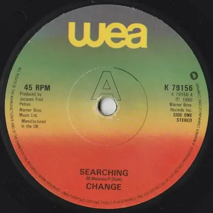 Change - Searching / Angel In My Pocket