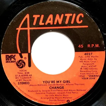 Change - The Very Best In You / You're My Girl