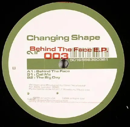 Changing Shape - Behind The Face E.P.