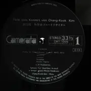 LP - J. S. Bach / Telemann / C. P. E. Bach - Flöte Solo Konzert Von Chang-Kook Kim