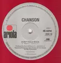12inch Vinyl Single - Chanson - Don't Hold Back - red vinyl