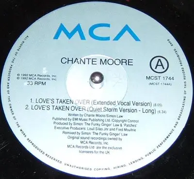 Chanté Moore - love's taken over