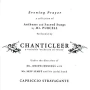 CD - Purcell - Evening Prayer
