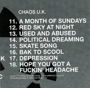 CD - Chaos UK & Extreme Noise Terror - Earslaughter