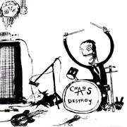 7inch Vinyl Single - Chaos Destroy / Nekromantiker - Chaos Destroy / Nekromantiker - incl. Insert