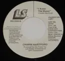 7inch Vinyl Single - Chapin Hartford - I Knew The Mason