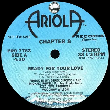 Chapter 8 - Ready For Your Love