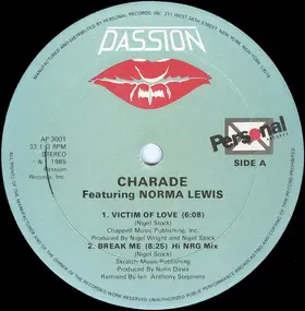 Charade Featuring Norma Lewis - Victim Of Love / Break Me / I'm The One