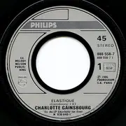 7inch Vinyl Single - Charlotte Gainsbourg - Elastique