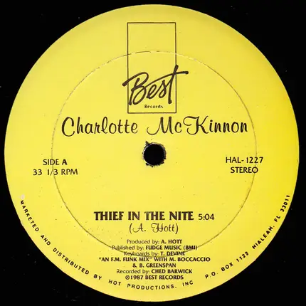 Charlotte McKinnon - Thief In The Nite