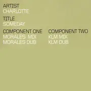 2 x 12inch Vinyl Single - Charlotte - Someday