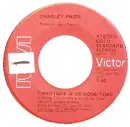 7inch Vinyl Single - Charley Pride - Christmas In My Home Town / Santa And The Kids