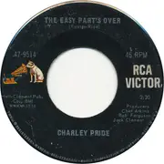 7inch Vinyl Single - Charley Pride - The Easy Part's Over
