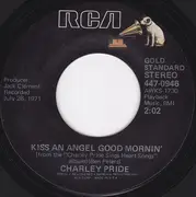 7inch Vinyl Single - Charley Pride - All His Children / Kiss An Angel Good Mornin'