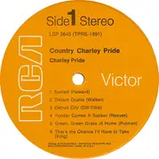 LP - Charley Pride - Country Charley Pride