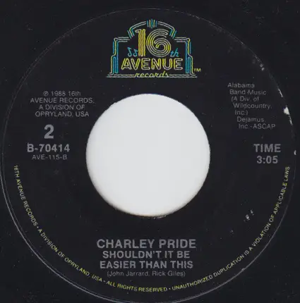 Charley Pride - Im Gonna Love Her On The Radio