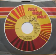 7inch Vinyl Single - Charley Pride - Love On A Blue Rainy Day
