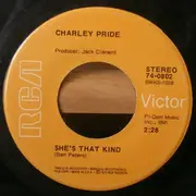 7inch Vinyl Single - Charley Pride - She's Too Good To Be True