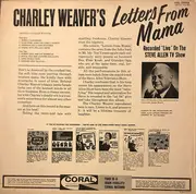 LP - Charley Weaver - Charley Weaver's Letters from Mama - Mono