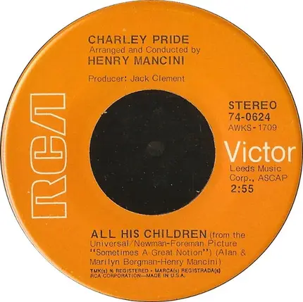 Charley Pride - All His Chilldren