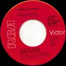 7inch Vinyl Single - Charley Pride - Kiss An Angel Good Mornin' / All His Children
