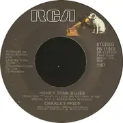 7inch Vinyl Single - Charley Pride - Honky Tonk Blues