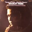 LP - Charley Pride - 'Songs Of Pride... Charley That Is'