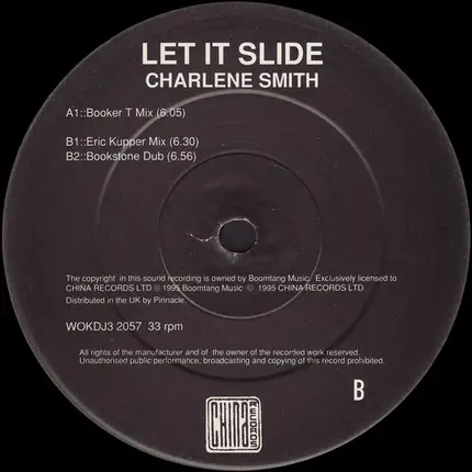 Charlene Smith - Let It Slide (The Booker T & Eric Kupper Mixes)