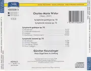 CD - Charles-Marie Widor - Symphonie Pour Orgue No. 9 En Ut Mineur Op. 70 ''Symphonie Gothique'' / Symphonie Pour Orgue No. 10 En Re Majeur Op. 73 ''Symphonie Romane'' (Klais-Orgel Dom Zu Limburg)