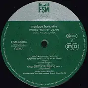 LP - Charles-Marie Widor , Marcel Dupré , Jehan Alain - Helmut Fleinghaus - Musique Française - Digital Recording