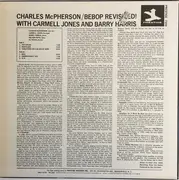 LP - Charles McPherson With Carmell Jones And Barry Harris - Bebop Revisited! - insert