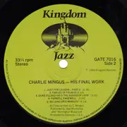 LP - Charles Mingus With Lionel Hampton , Woody Shaw , Gerry Mulligan - His Final Work