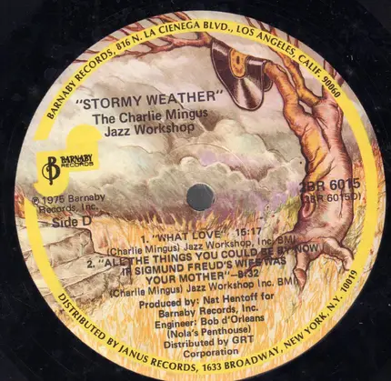 Charles Mingus Jazz Workshop - Stormy Weather