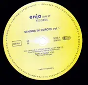 LP - Charles Mingus Quintet feat. Eric Dolphy - Mingus In Europe Volume I