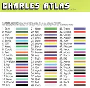 Charles Atlas - Felt Cover
