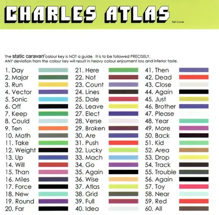 Charles Atlas - Felt Cover