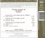 CD - Bériot - Violin Concertos Nos. 1, 8 And 9