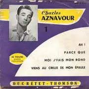 7inch Vinyl Single - Charles Aznavour - 1 - EP