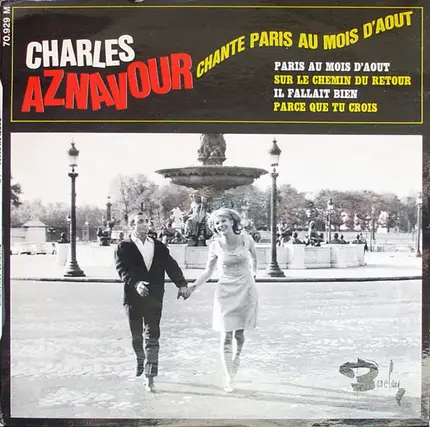 Charles Aznavour - Chante Paris Au Mois D'août