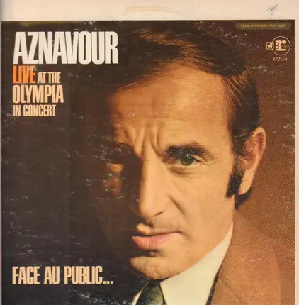 Charles Aznavour - Live - At The Olympia In Concert