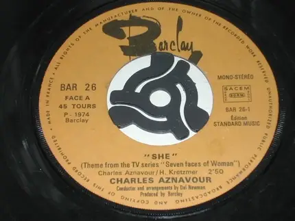 Charles Aznavour - She / La Barraka