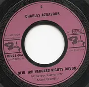 7inch Vinyl Single - Charles Aznavour - Mourir D'Aimer