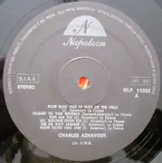 LP - Charles Aznavour - Aznavour