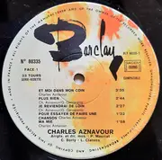 LP - Charles Aznavour - de 'avoir Aimée..