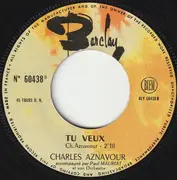 7inch Vinyl Single - Charles Aznavour - Et Pourtant