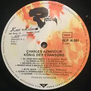 LP - Charles Aznavour - König Des Chansons