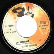 7inch Vinyl Single - Charles Aznavour - La Bohême - EP
