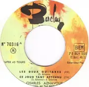 7inch Vinyl Single - Charles Aznavour - Les Deux Guitares
