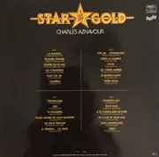 Double LP - Charles Aznavour - Star Gold